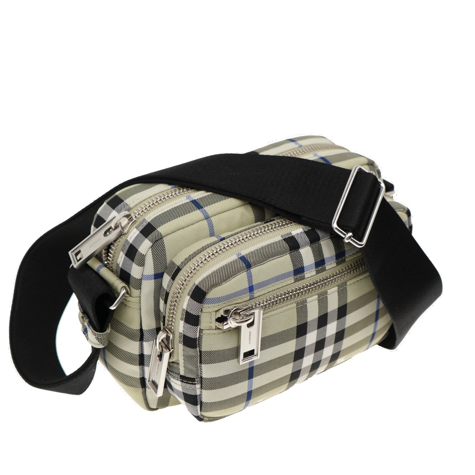 Burberry Warner Camera Crossbody Messenger Bag Lichen IP Check New