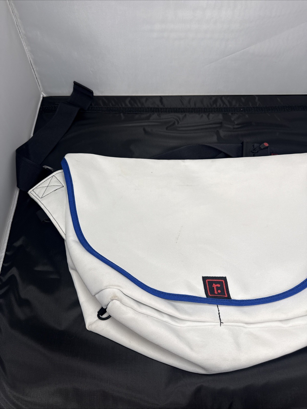Rickshaw Medium Zero Messenger San Francisco White/blue Shoulder Bag