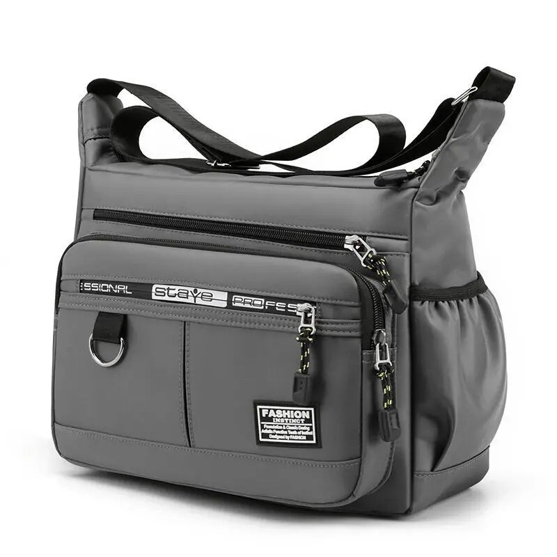 Men Crossbody Bag – Fashionable Multi-Pocket Storage Big Capacity Travel Gift