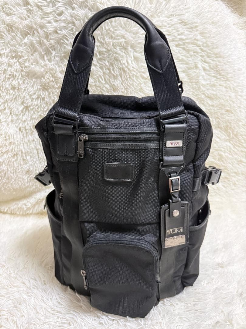 Rare TUMI 2way backpack bag Lejeune 22380