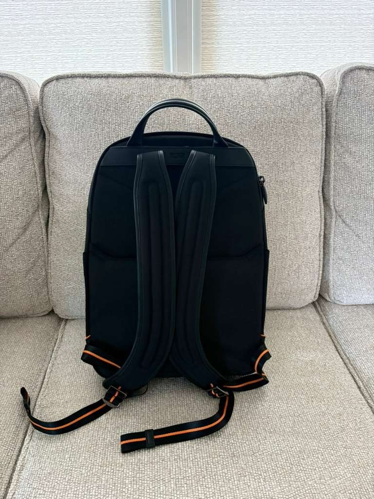 TUMI x McLaren Velocity Backpack Black Papaya | Brand New w/ Tags