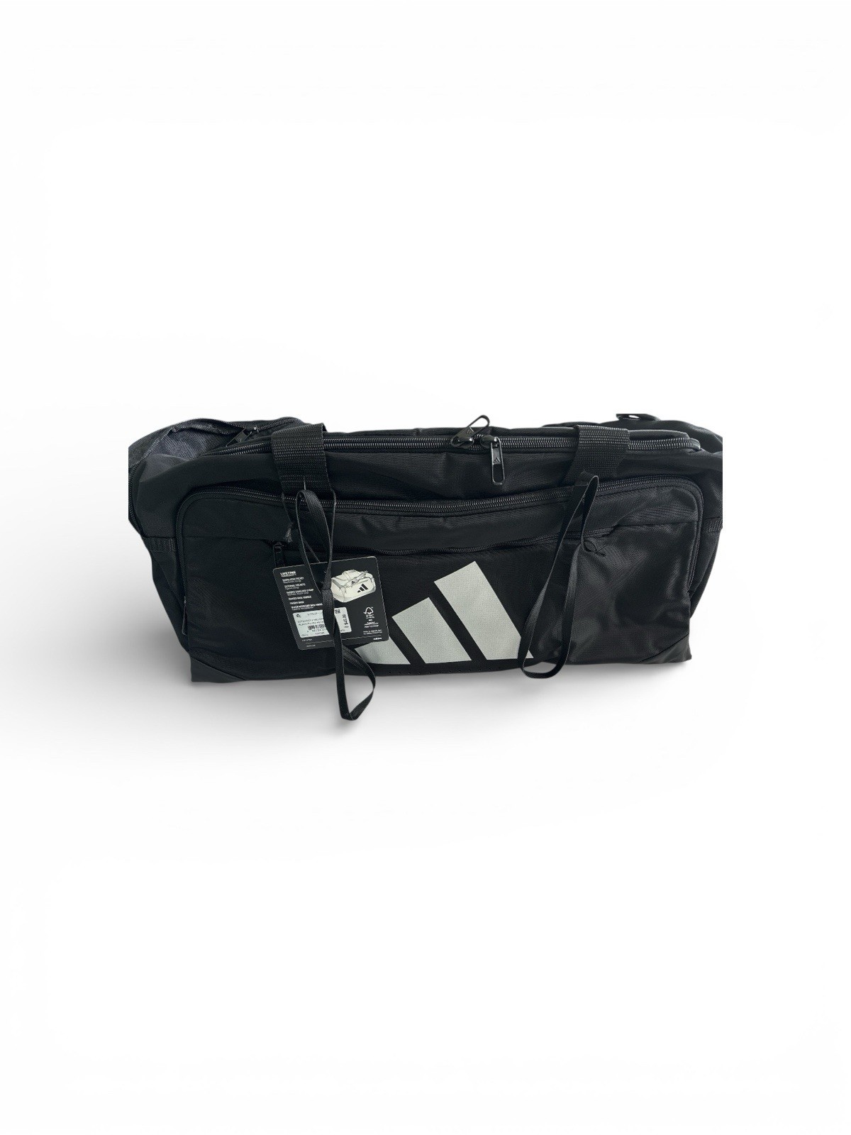 ADIDAS UNISEX DEFENDER 5 MEDIUM Duffel Gym SPORT Bag SHOE POCKET BLACK NEW $55