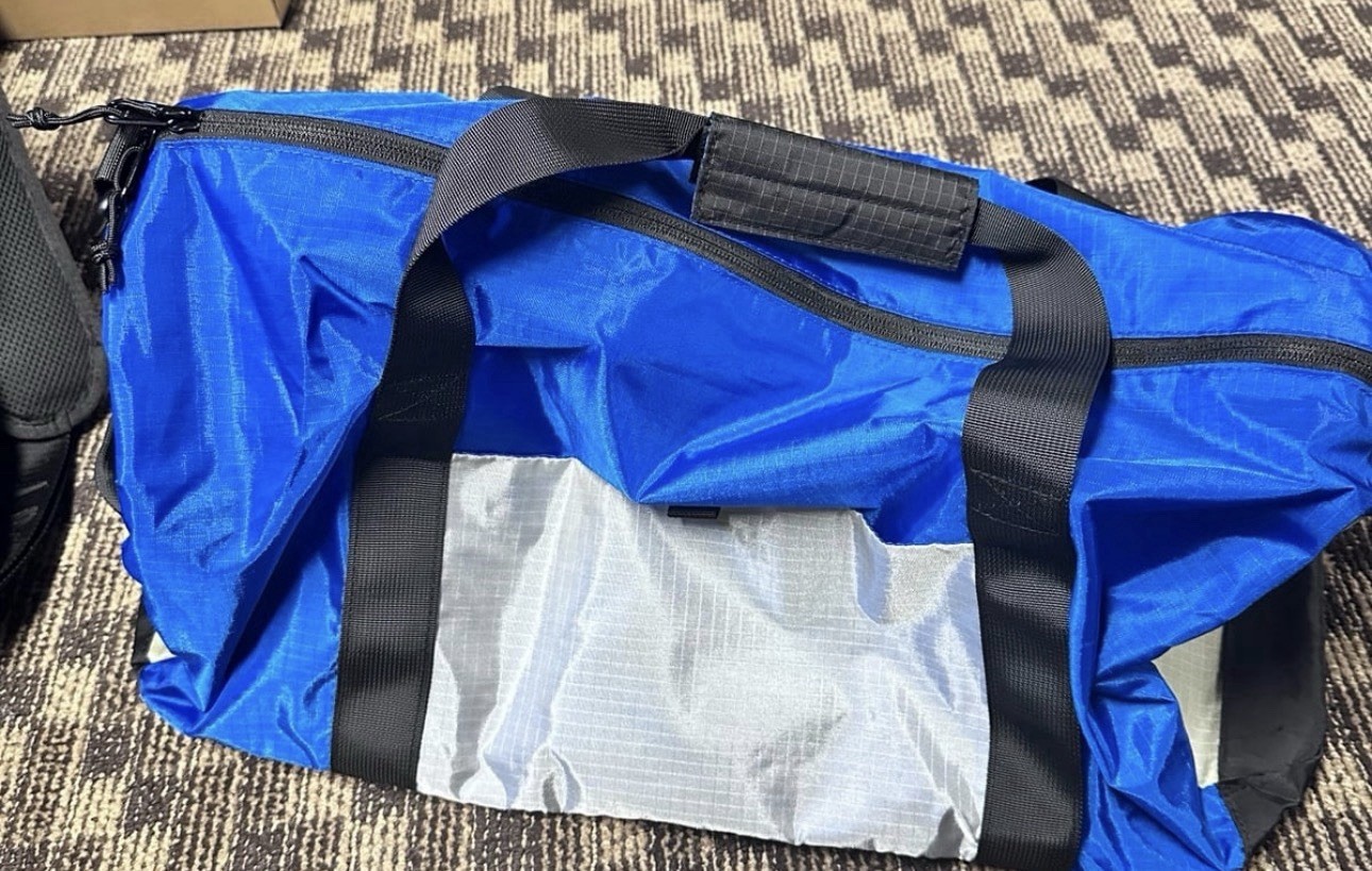 Supreme 3D Logo Duffle Bag FW23 (Blue)