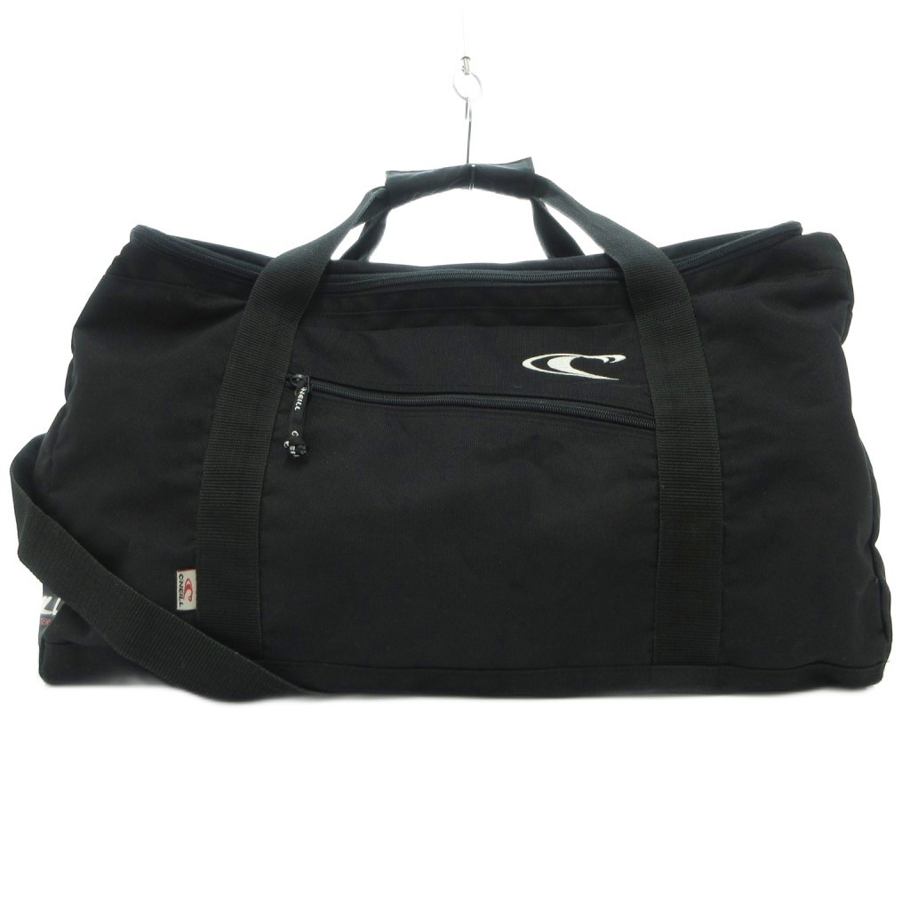 O’Neill Boston Bag Men’s Black Canvas Shoulder Bag, Pre-owned, 28x21x14in