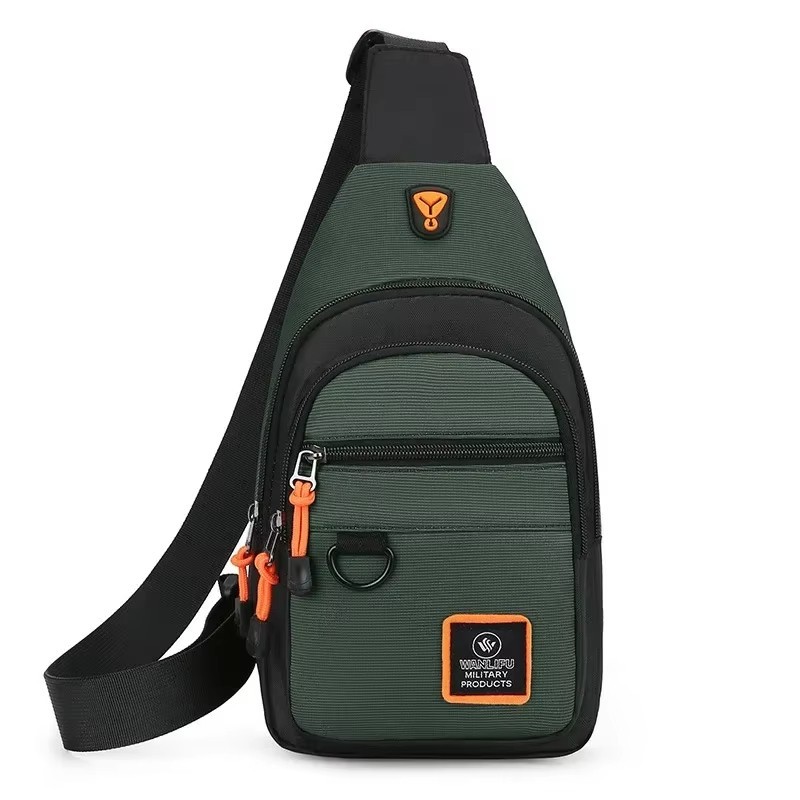 Bandolera De Viaje Para Hombre Bolsa De Pecho Oficina Casual Mochila Impermeable