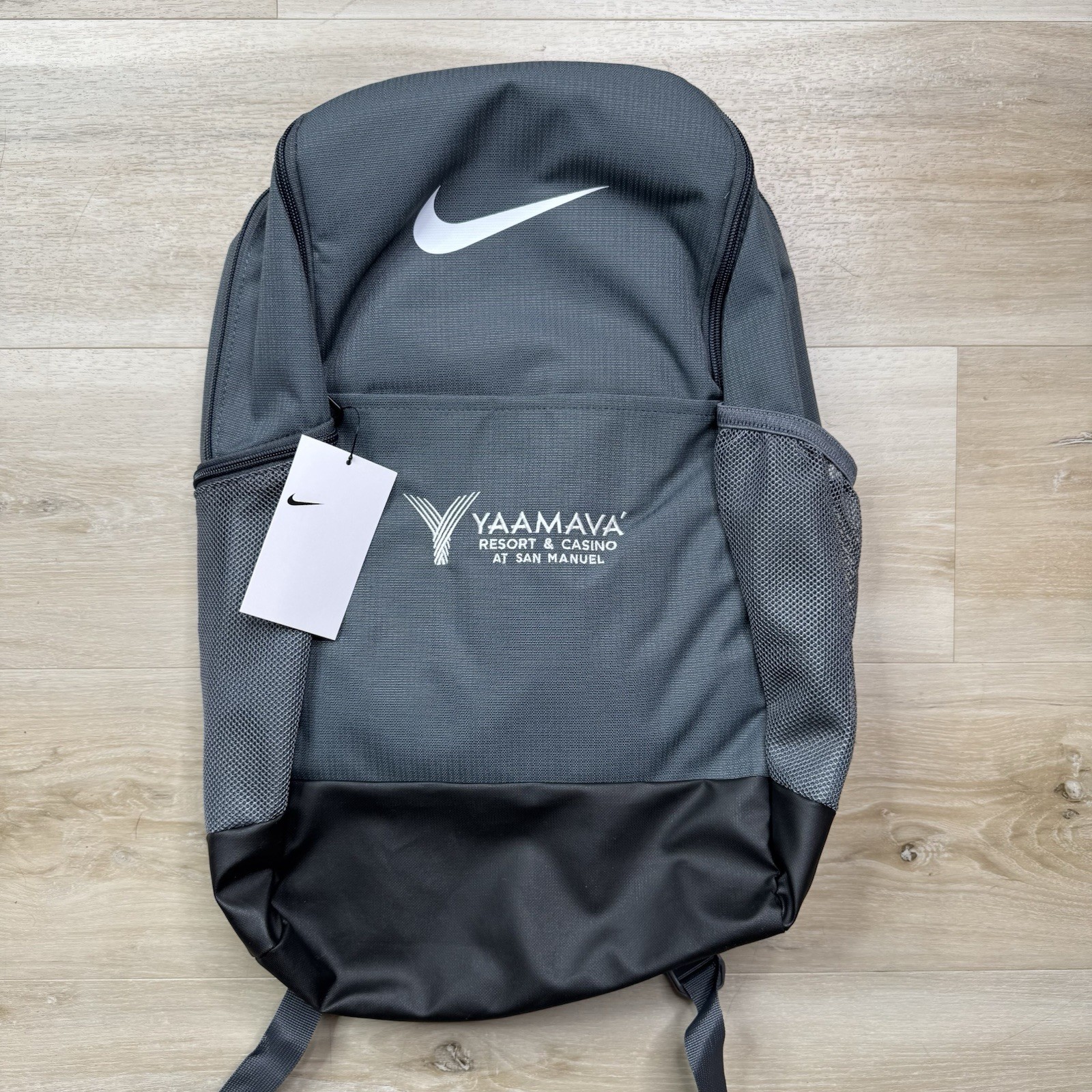 Nike Brasilia 24L Yaamava Resort Casino San Manuel Backpack – Gray