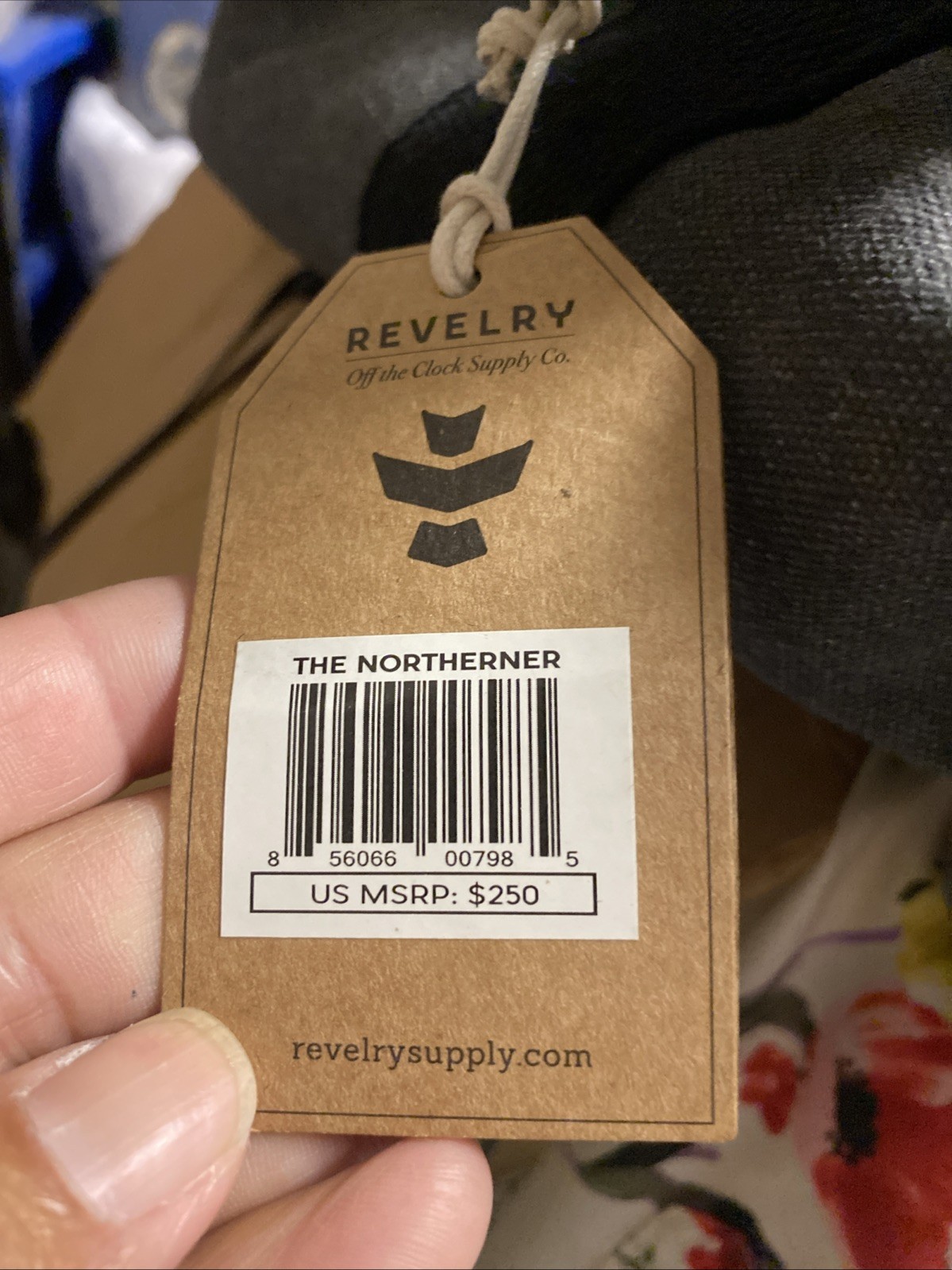 Revelry NORTHERNER Smell Proof Water Resistant Carbon Lined Xl Duffel Bag 184L