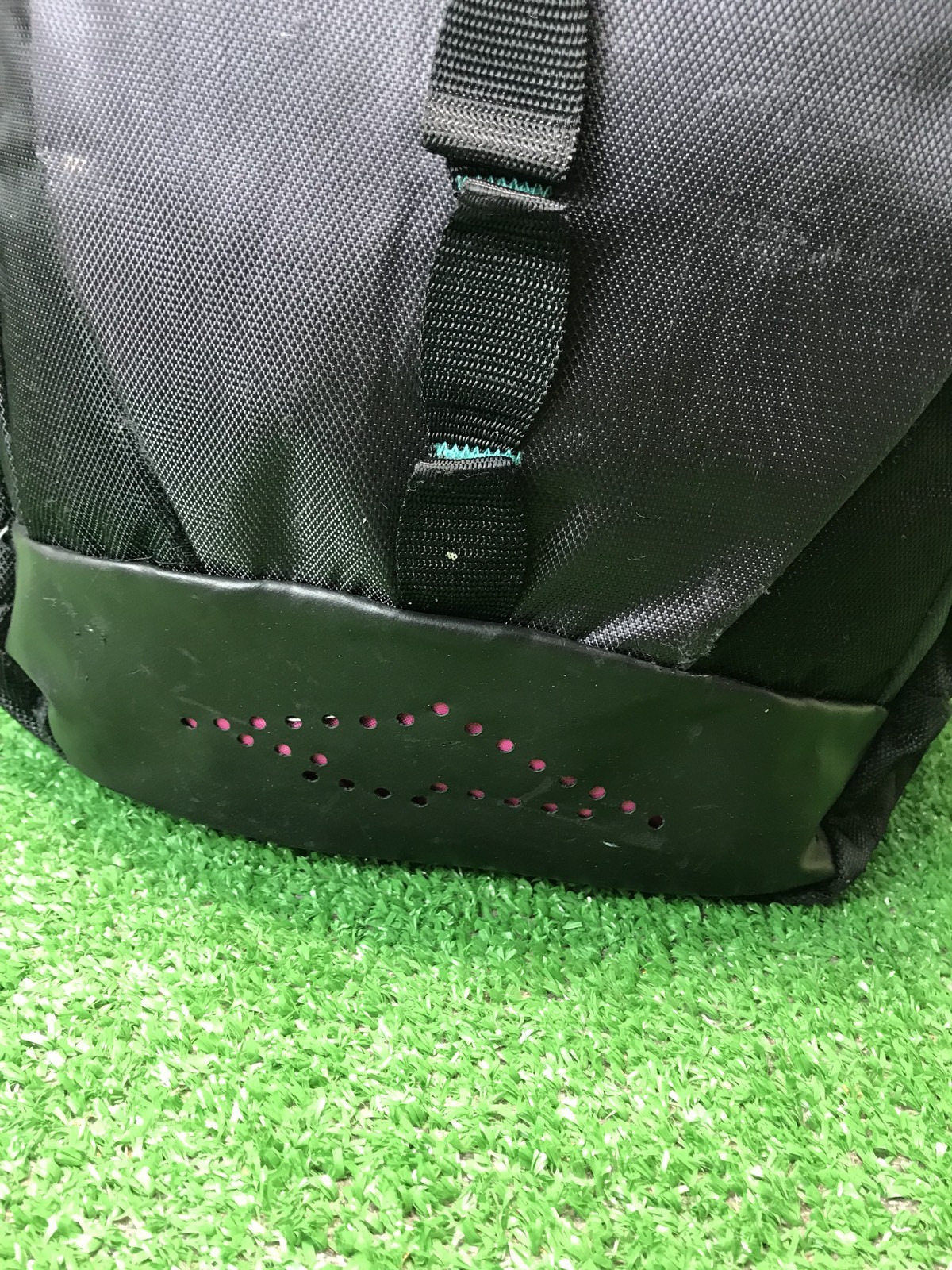 Avia Black Pink Sleek Runners Backpack Book Bag School Nice Multi Pocket