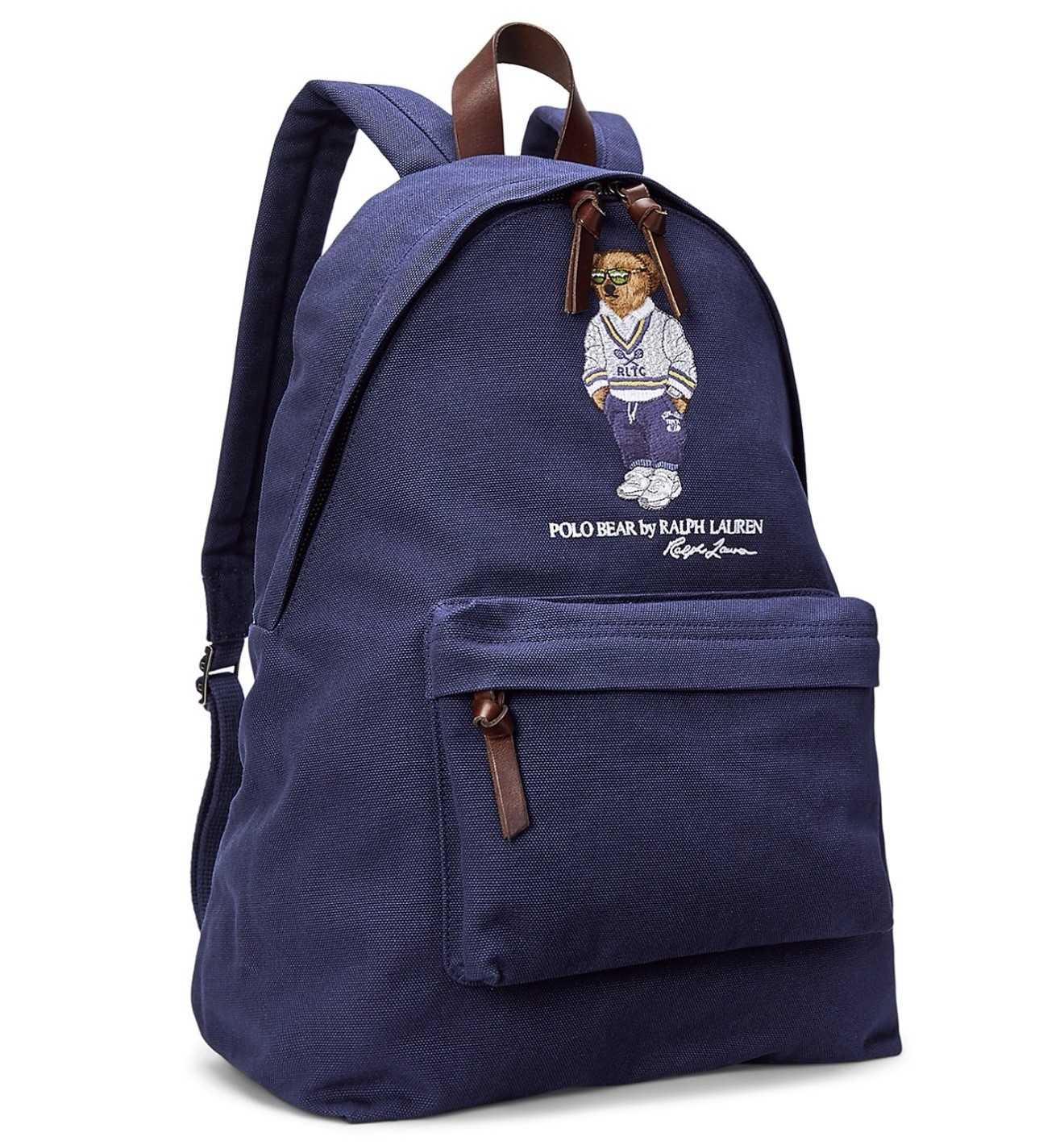 Polo Ralph Lauren Men’s Polo Bear Canvas Backpack NWT Varsity Sweater $228