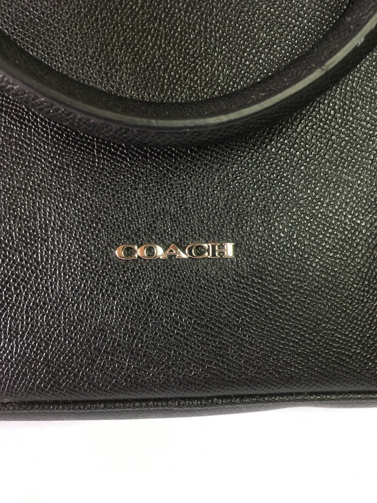 Coach Metropolitan Black Slim Briefcase Handbag Leather Laptop Bag
