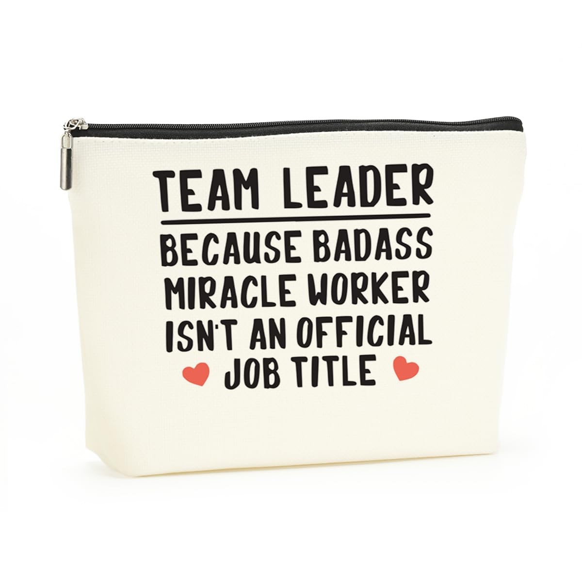 Leader Makeup Bag Cosmetic Travel Accessories Team 9.8 x 7 inch, White451
