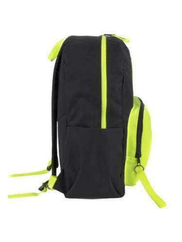 Trailmaker Pro Backpack, Black/Yellow Side Pockets & Adjustable Padded Straps
