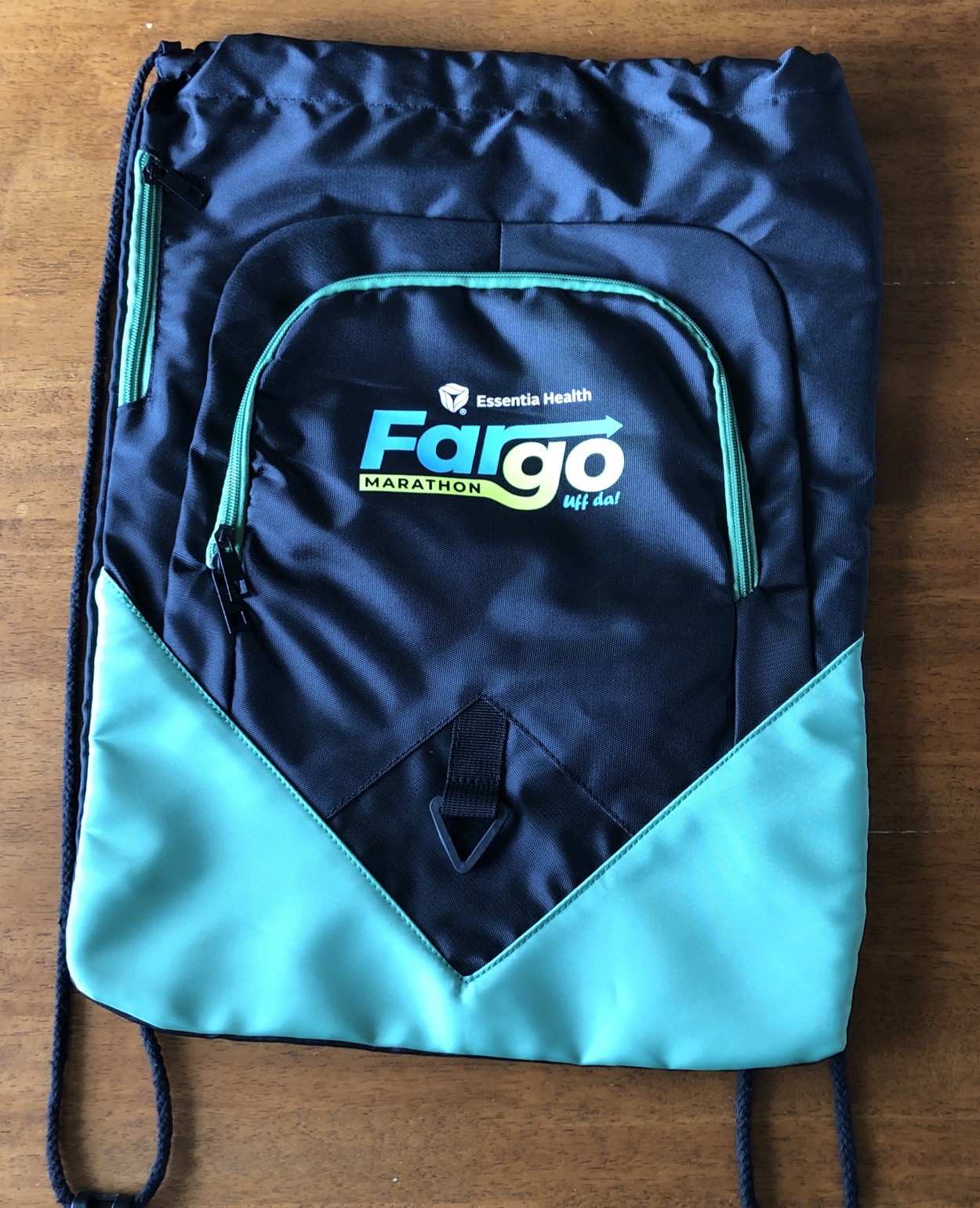 Fargo Marathon 2023 Sackpack, Drawstring Sports Backpack