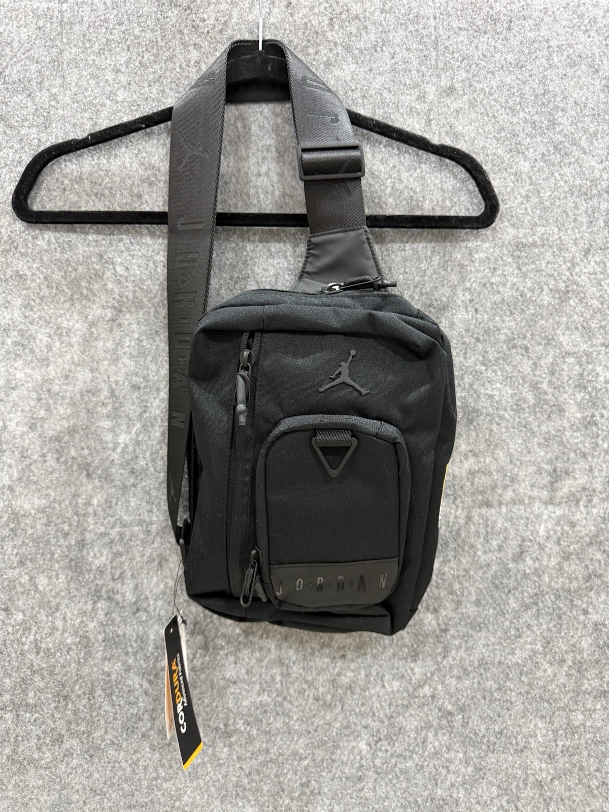 NEW Jordan Nike Air Hesi Crossbody Bag Black One Size