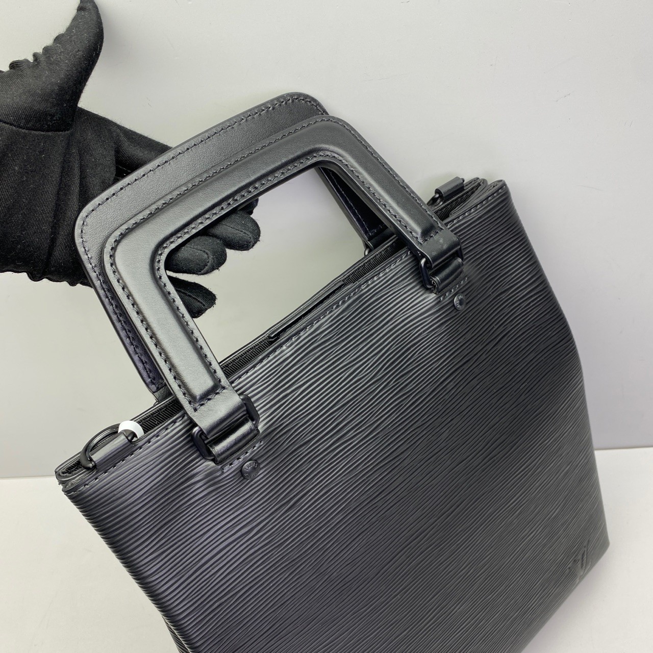 Louis Vuitton Pre-Owned Authentic Sac Tote Shoulder Bag Black 28x25x6.5cm