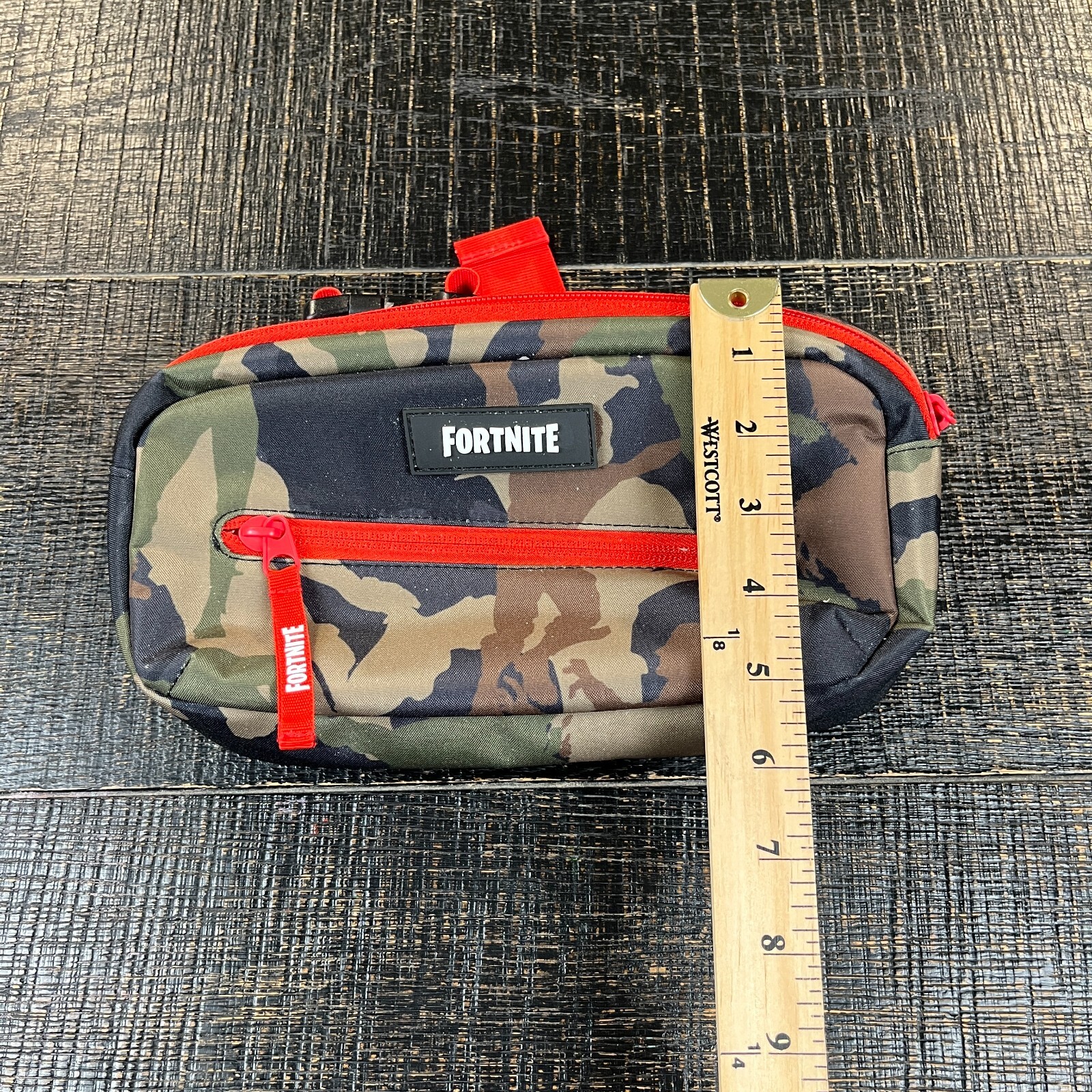 Fortnite Sling Bag Camouflage Gamer Pencil Case with Side Handle Men’s