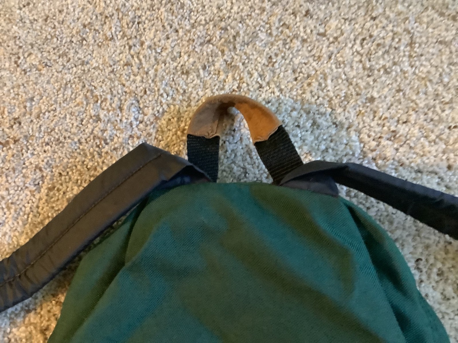 VINTAGE EL PASO BACKPACK CANVAS W/LEATHER – DAYPACK