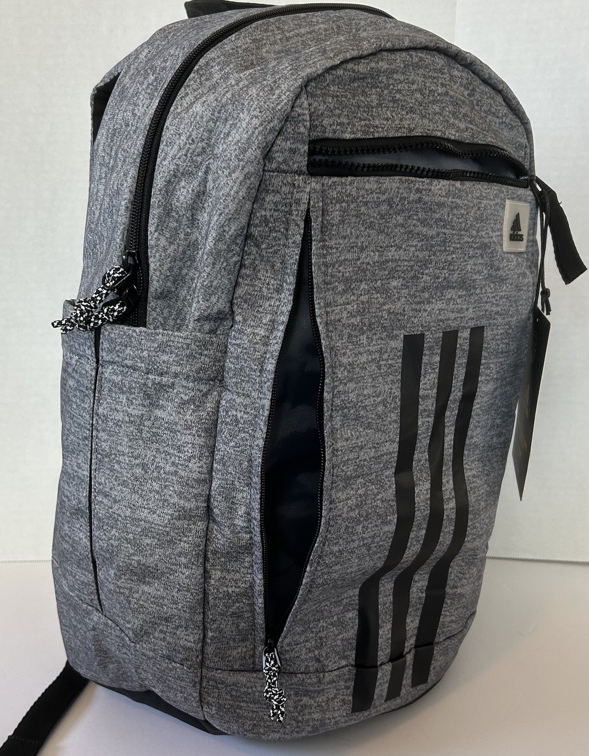 Adidas League Three Stripe 2 Backpack – Gray/Black UNISEX MSRP $55 ** SALE **
