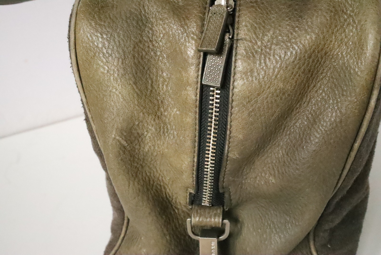Jack Spade Wool Cotton Leather Weekender Carry On Travel Duffle Bag Luggage