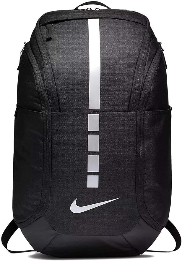 Nike Hoops Elite Pro Men’s Basketball Backpack – Black/Silver