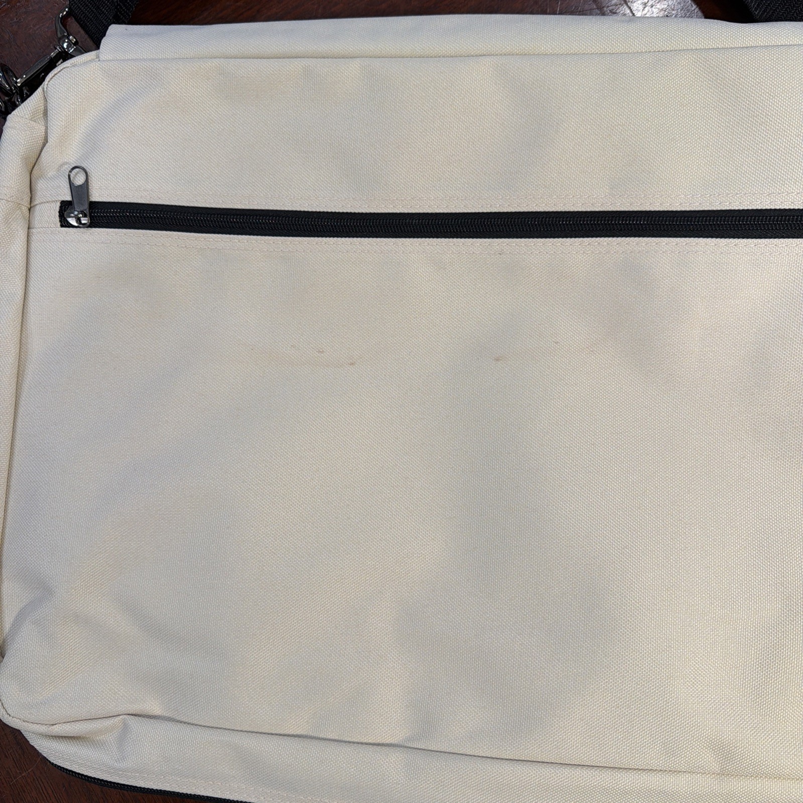 Travel Crossbody Laptop School Bag Beige – See Description