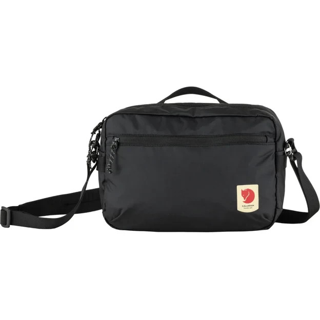 Fjallraven F23227-550 Adjustable Lightweight High Coast Crossbody Bag – Black