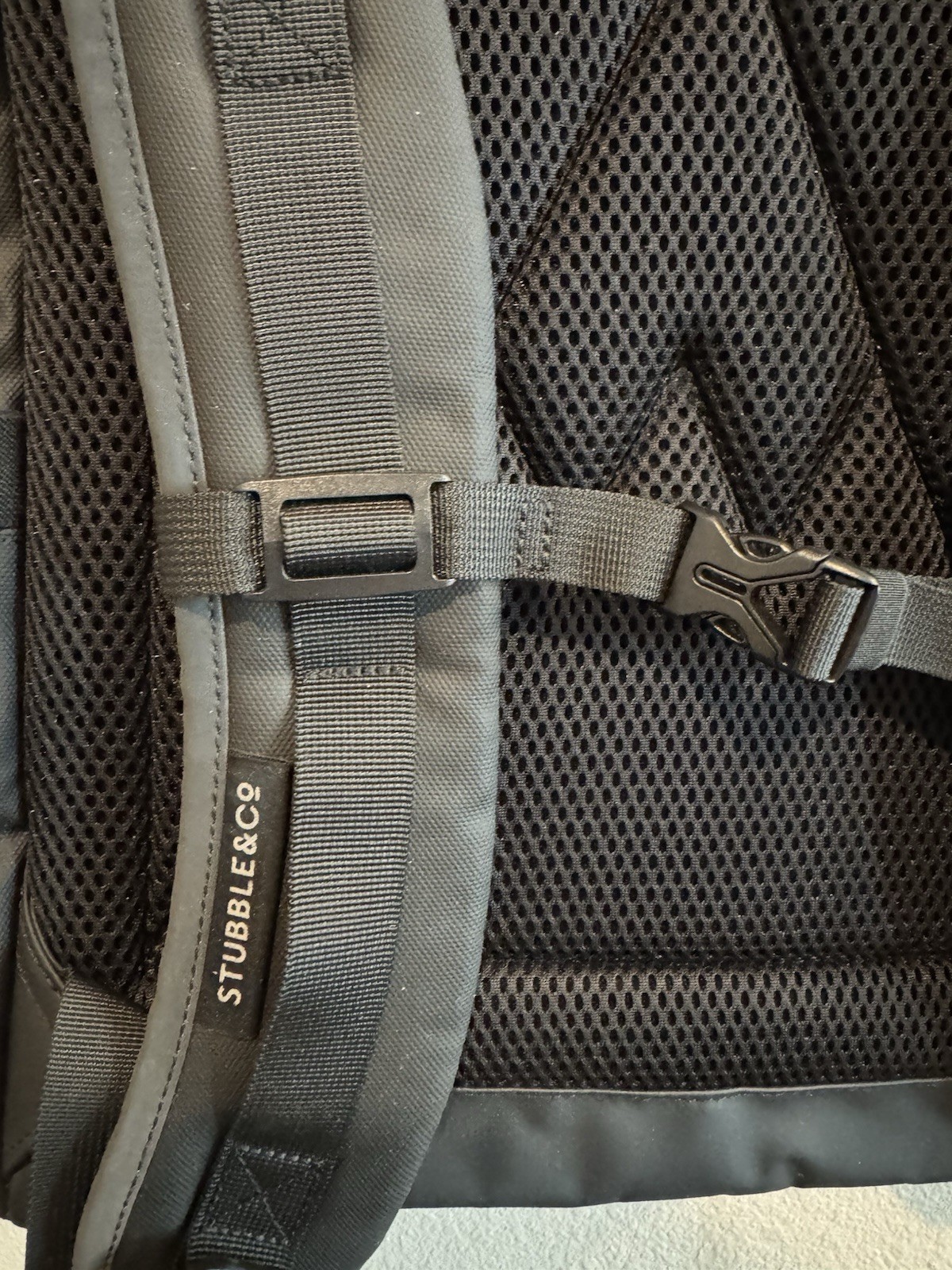 Stubble & Co The Roll Top Backpack in Black RTM3 20L