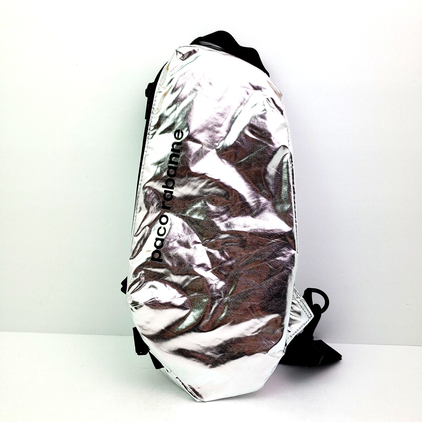 Paco Rabanne MB-84 WV846-0422 Silver Single Strap Phantom Backpack