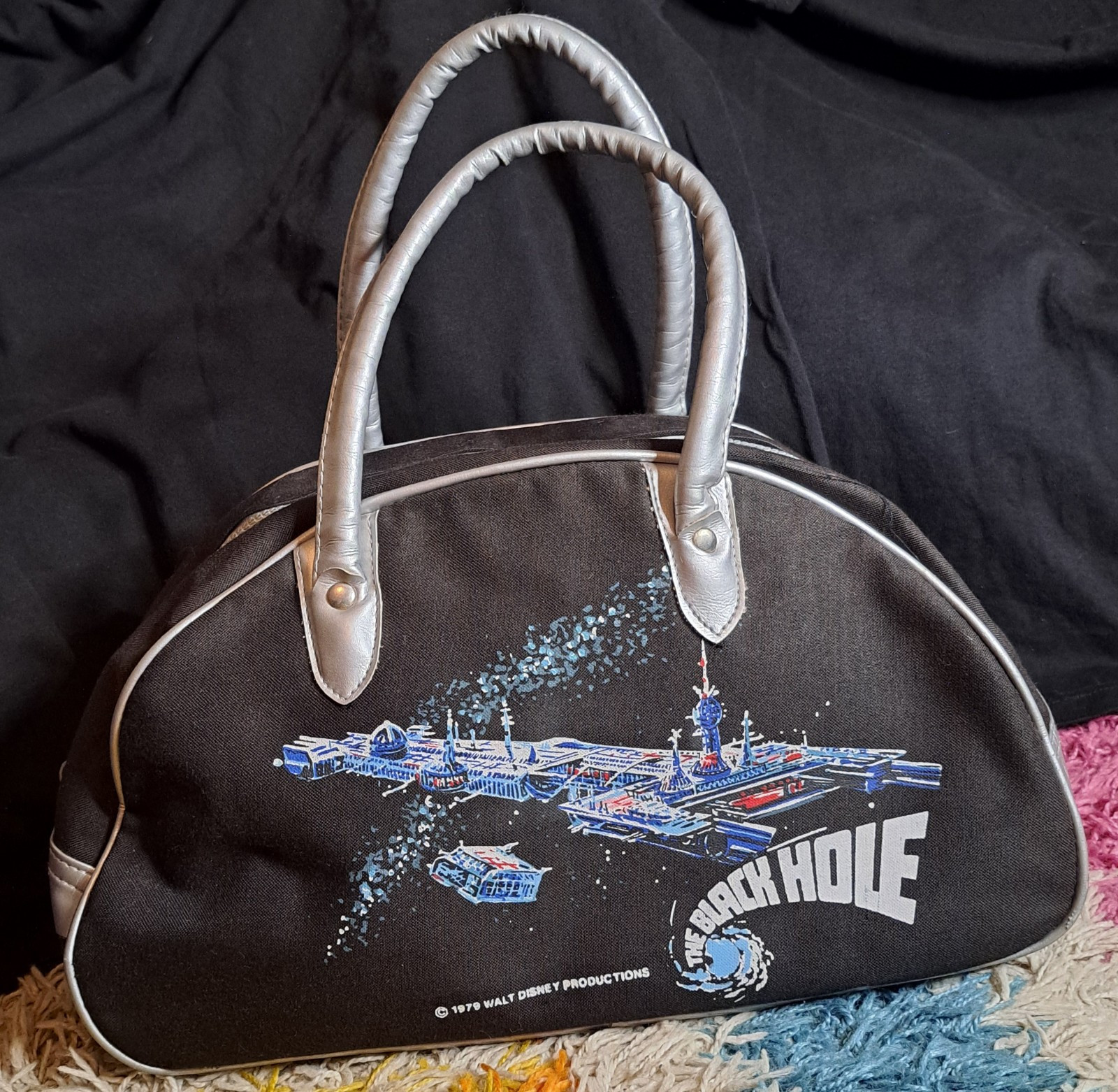 Vintage Walt Disney 1979 The Black Hole Collectible Bag Like New See Description