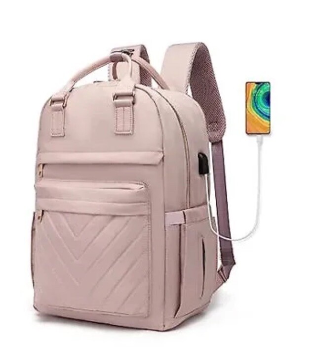 Laptop Backpack for Women Carry On Travel Backpack Airline Approved Vintage W…