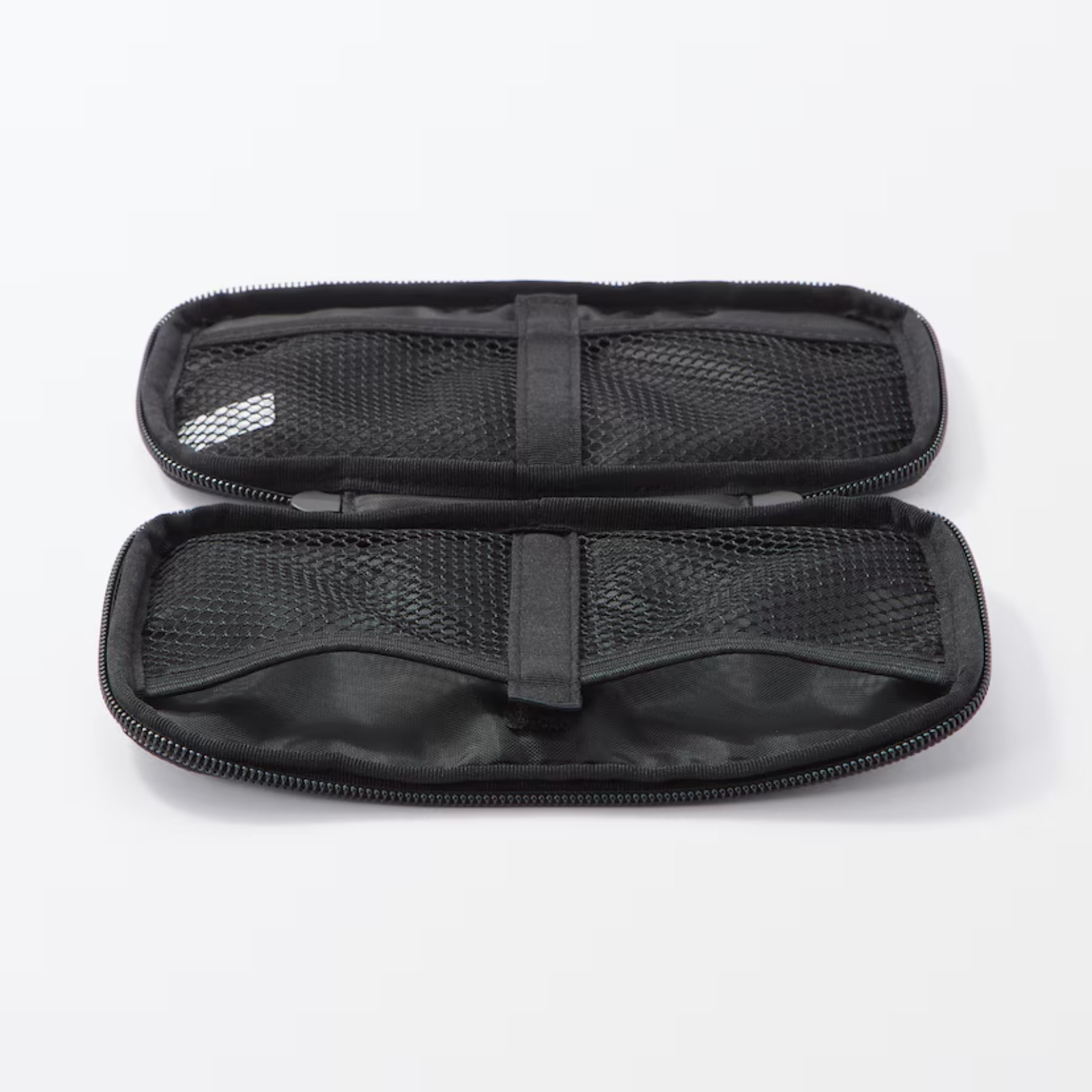 MUJI Gadget Pouch Adjustable Pocket Slim Black From Japan