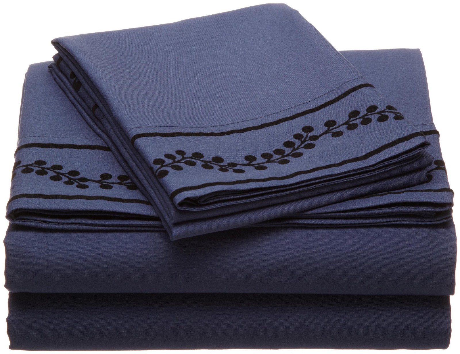 Cathay Home Fashions Luxury Flock Microfiber Full Sheet Set, Sage Full U1