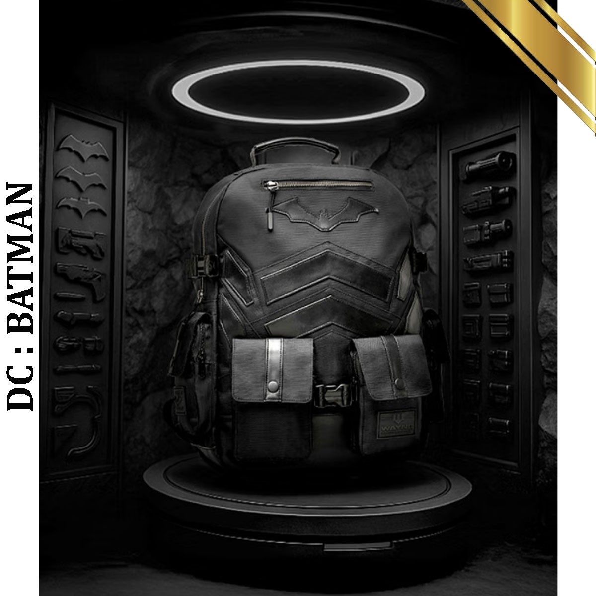 DC Batman: Gotham Gear Backpack Heavy Duty Bag Limited Edition – Official 2025