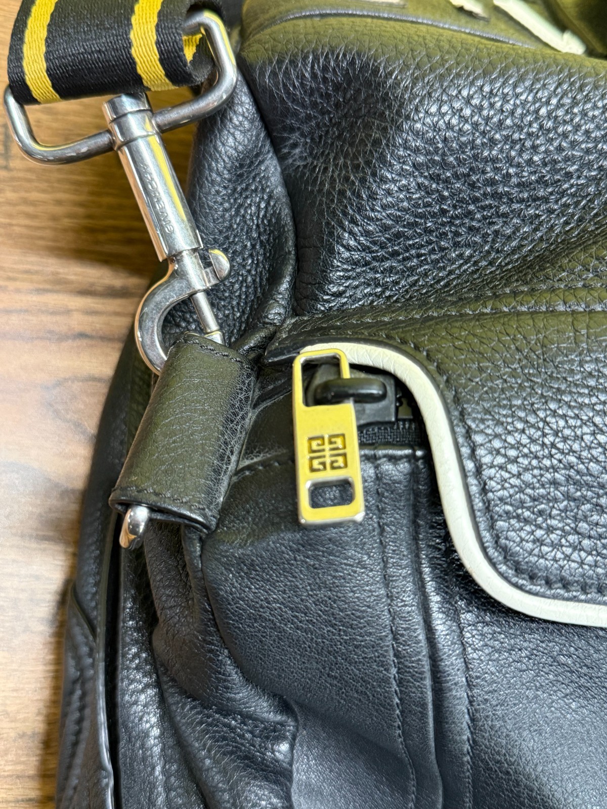 Givenchy Mc3 Leather Duffle Bag
