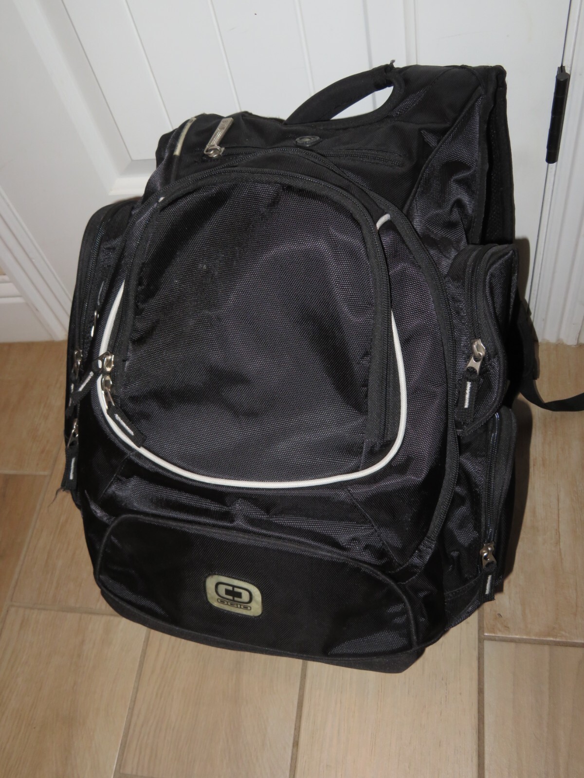 OGIO Metro Street Tech Backpack Laptop Travel Carry-On Black 36 Liter Custom