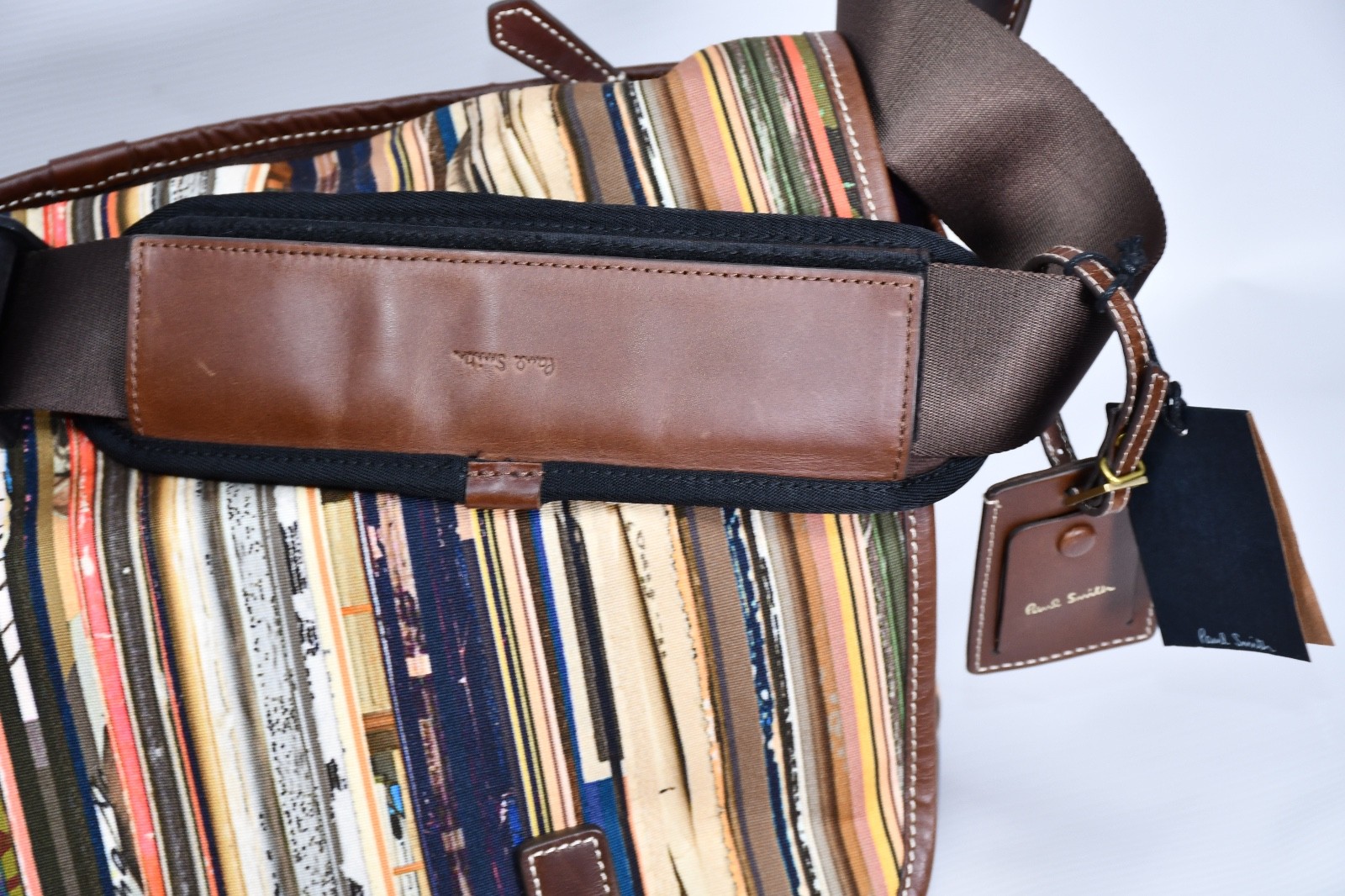 Paul Smith Bag Striped Messenger Bag Multicoloured
