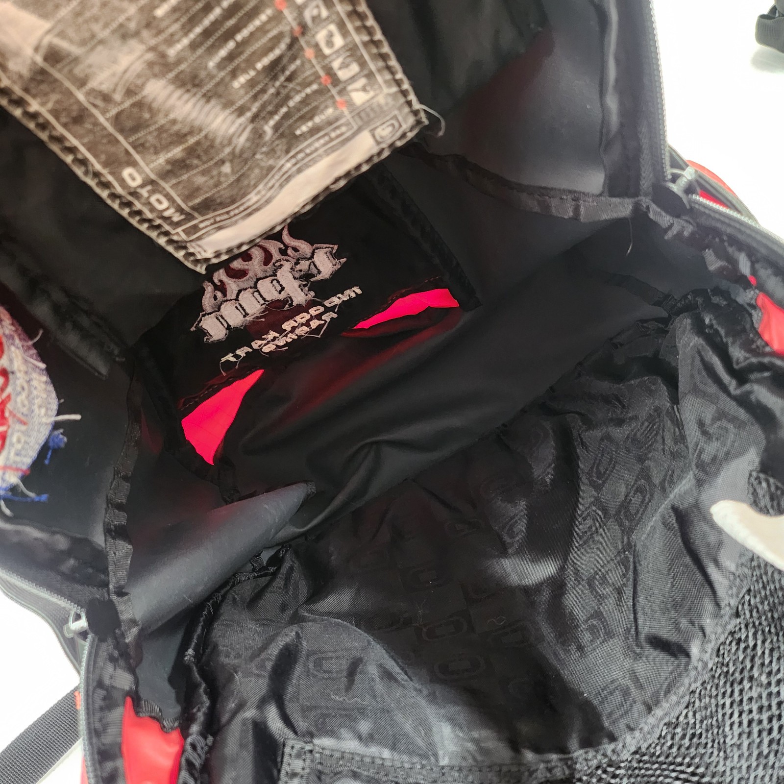 RPM Mcgrath Lucas OGIO Moto Backpack Promotional Bag Indoor Kart Racing Red