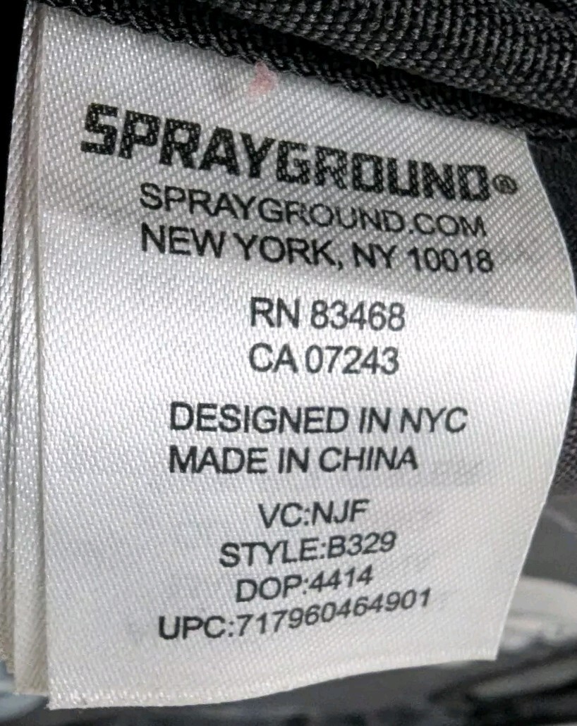 Spike Lee X Sprayground Backpack Defend Brooklyn 40 Acres And A Mule Sho-Nuff