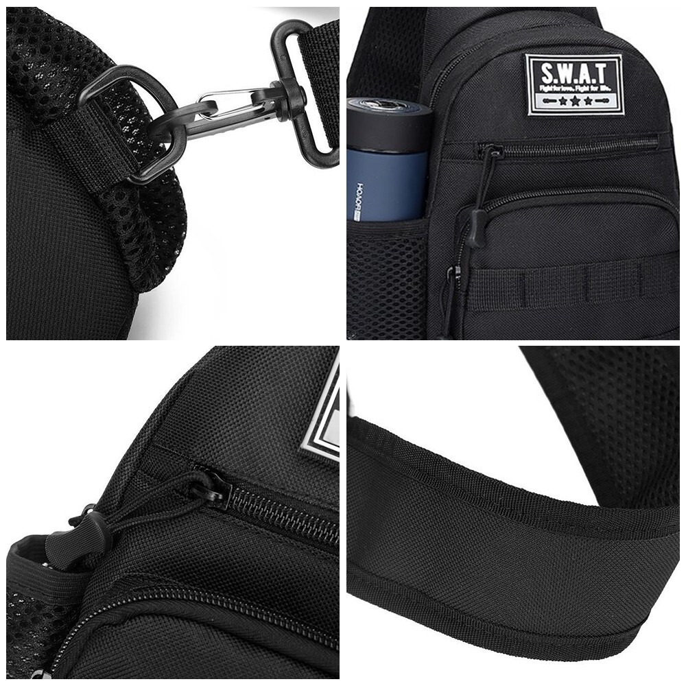 Stylish Sling Backpack-Versatile Travel Crossbody for Sports&Everyday Casual Use