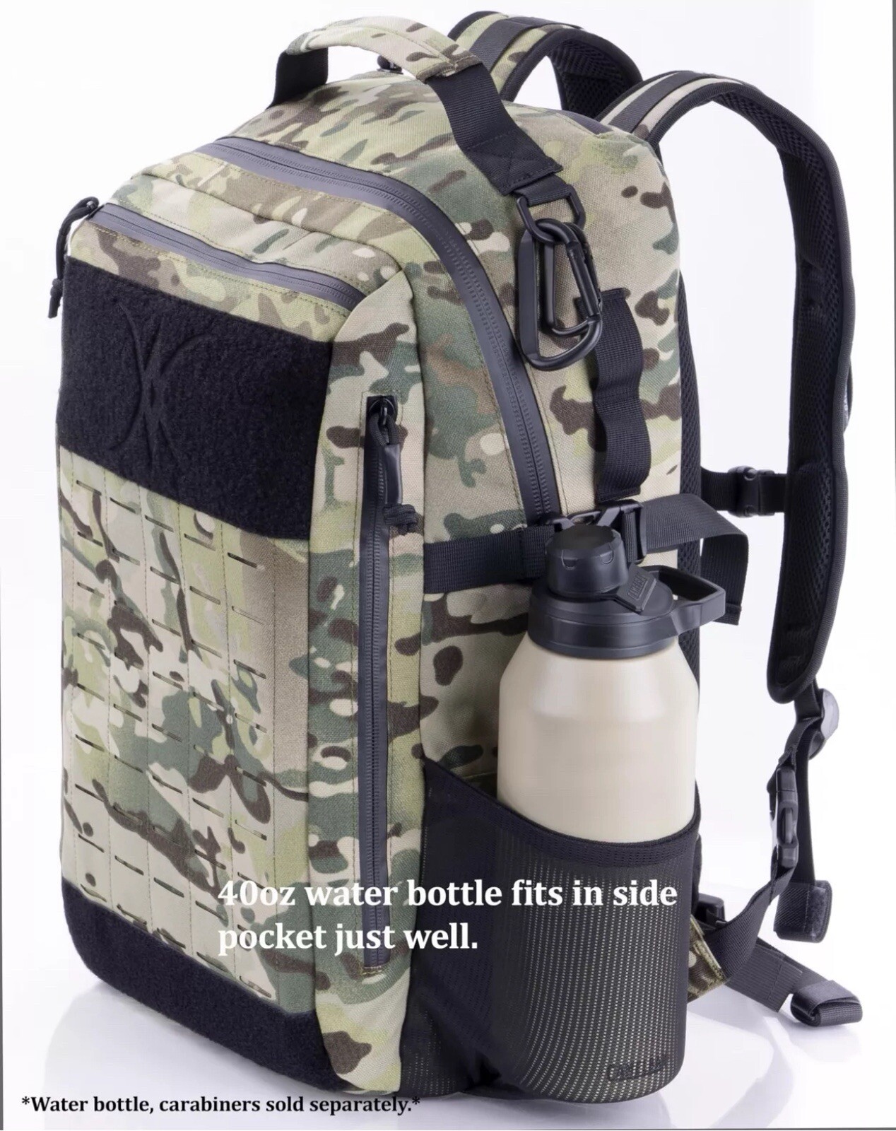 NEW Urban Tactical Backpack MOLLE Laser-Cut Daypack Commuter Bag for EDC, Travel