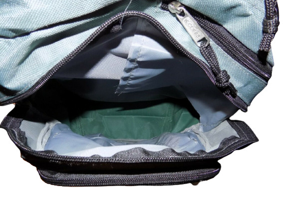 K-Cliffs Backpack 3 Compartment CD Pocket Padded Back Panel and Shoulder Strap