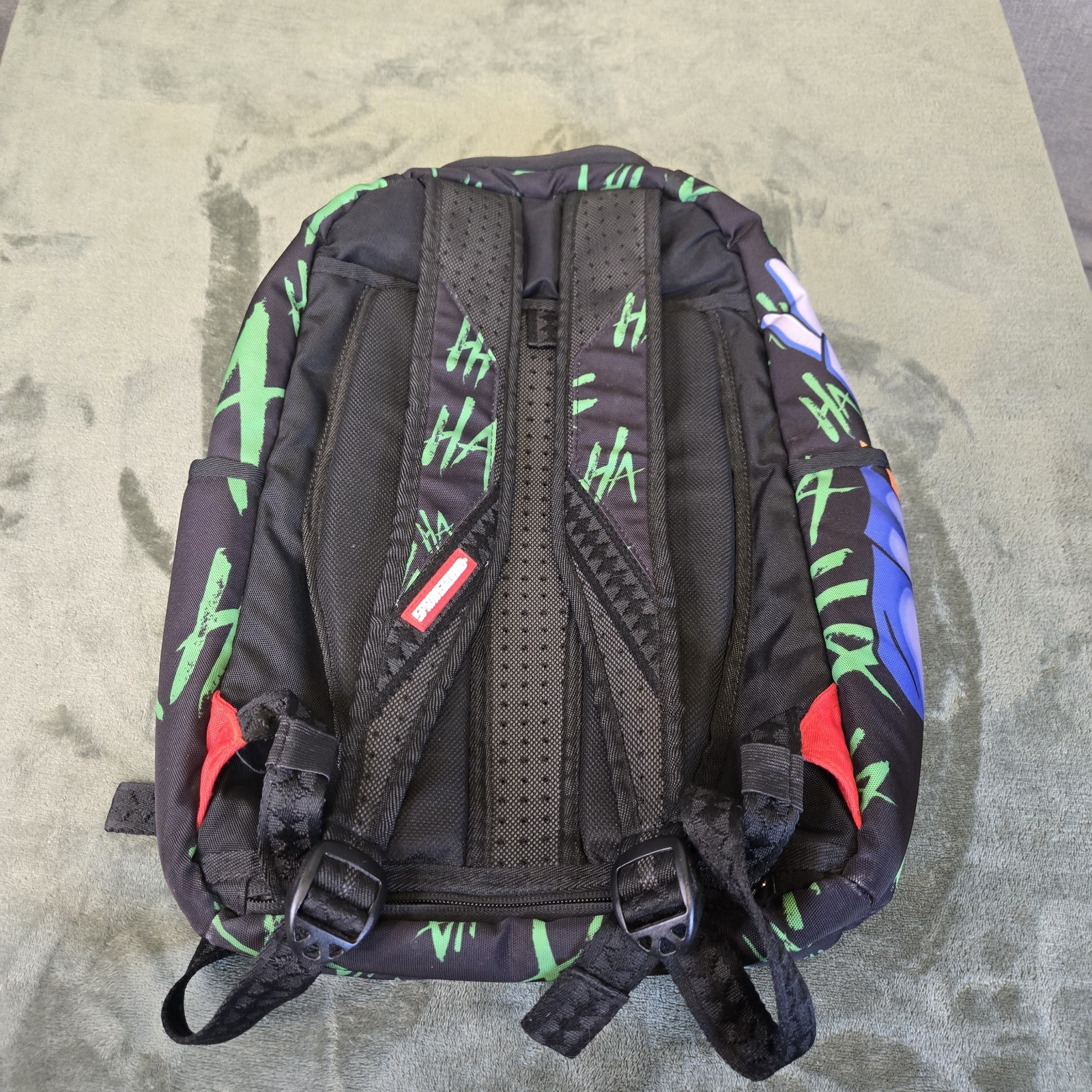 SPRAYGROUND THE JOKER HAHAHAHA BACKPACK / BATMAN BOOK BAG EUC
