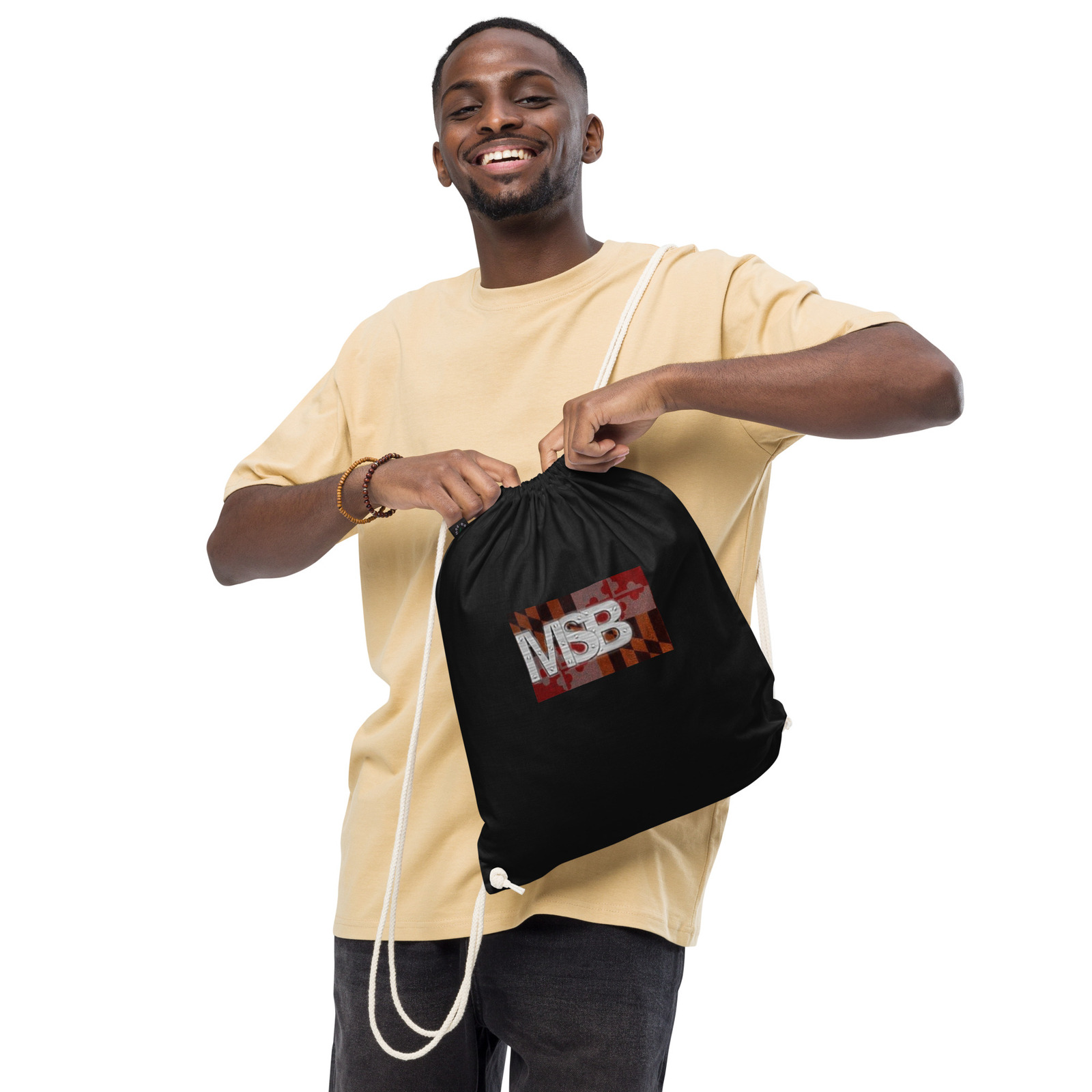MSB Organic cotton drawstring bag