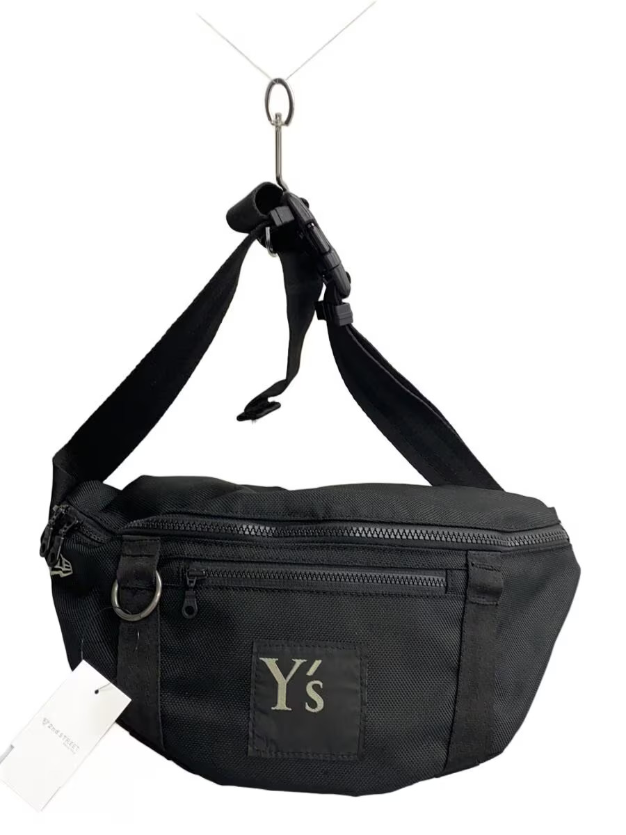 Y’s × NEW ERA Waist Bag, Polyester, Black, YY-I02-991