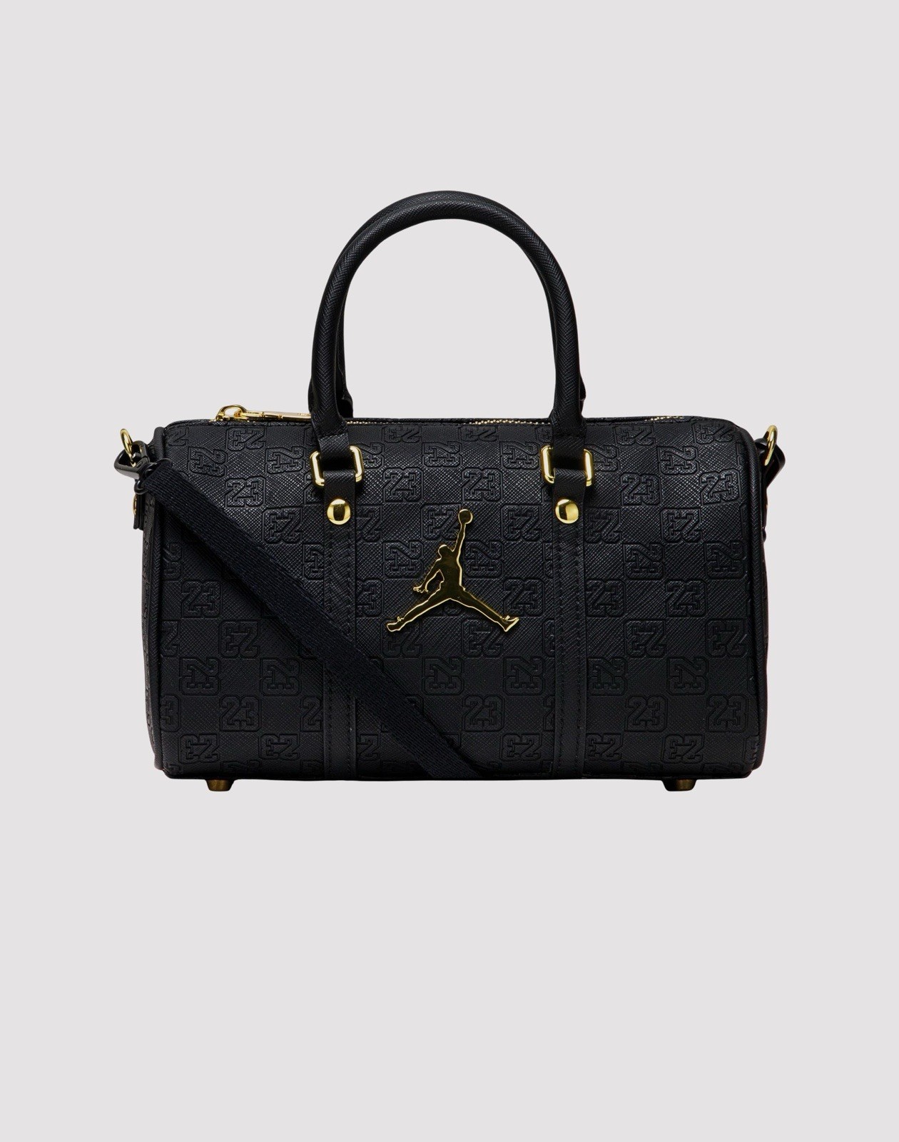 Nike Air Jordan Monogram Mini Duffle Bag ‘Black Metallic Gold’ MA9169 K5X