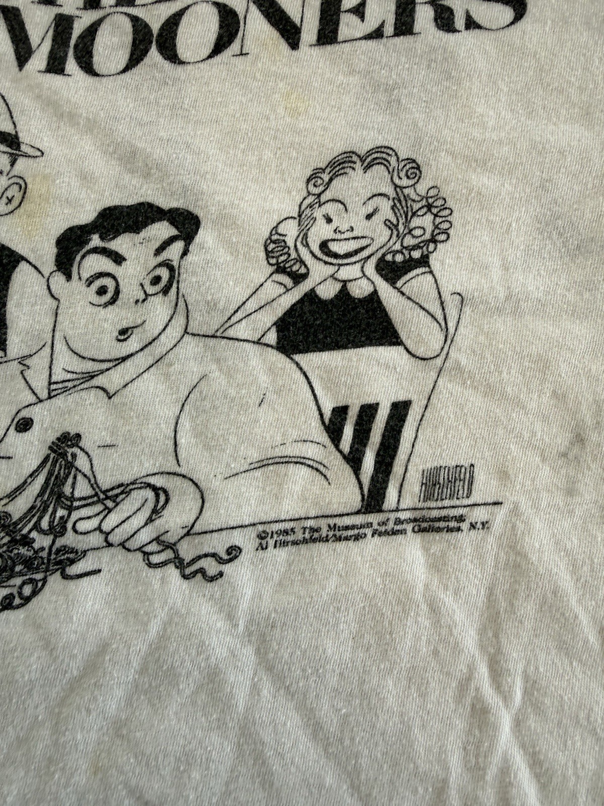 The Honeymooners TV Vintage 80S 1985 Single Stitch T-Shirt Adult Medium