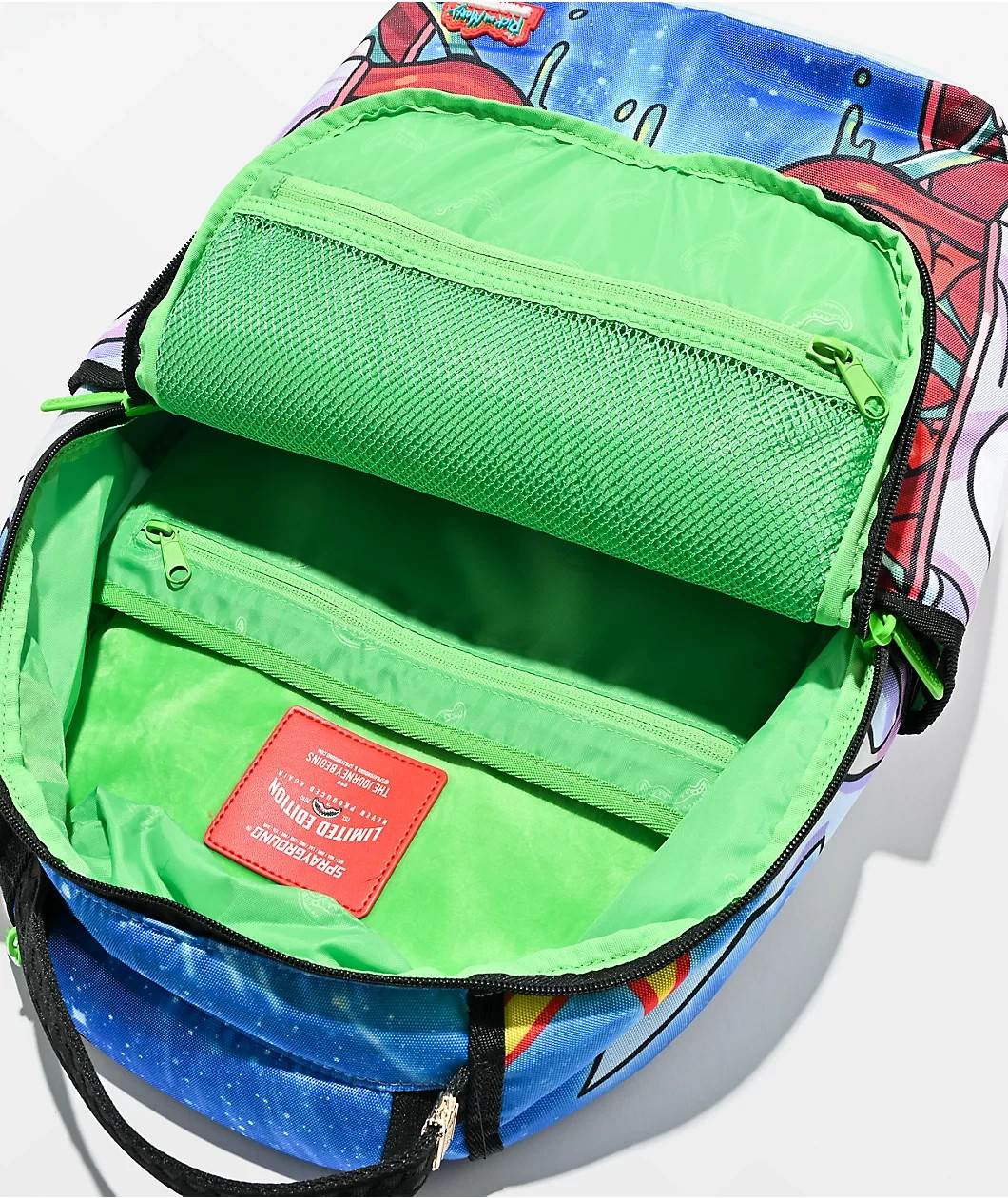 Sprayground x Rick And Morty Split Backpack Exclusive
