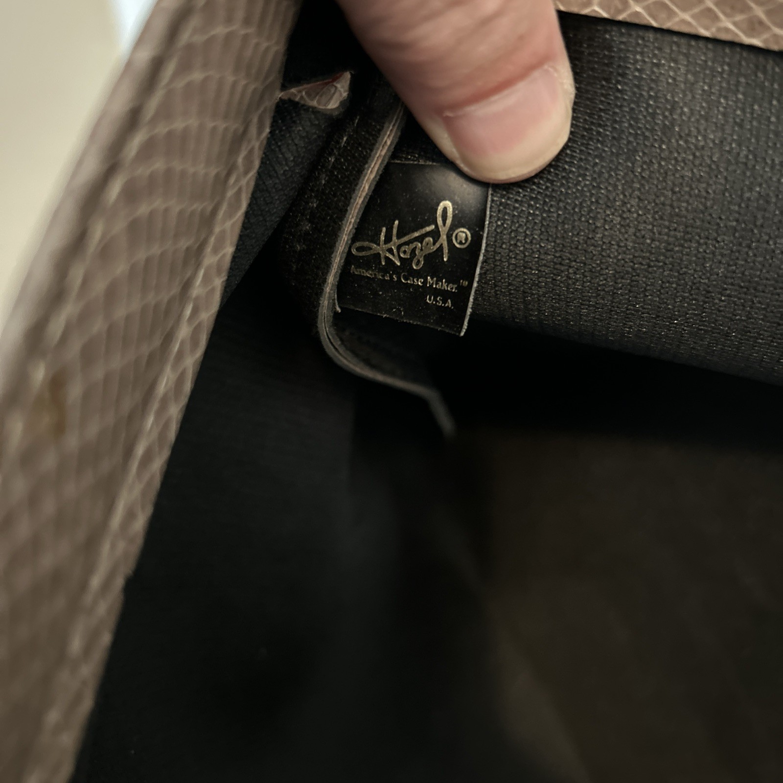 Hazel Bag / Brief / Document Carrier Brown