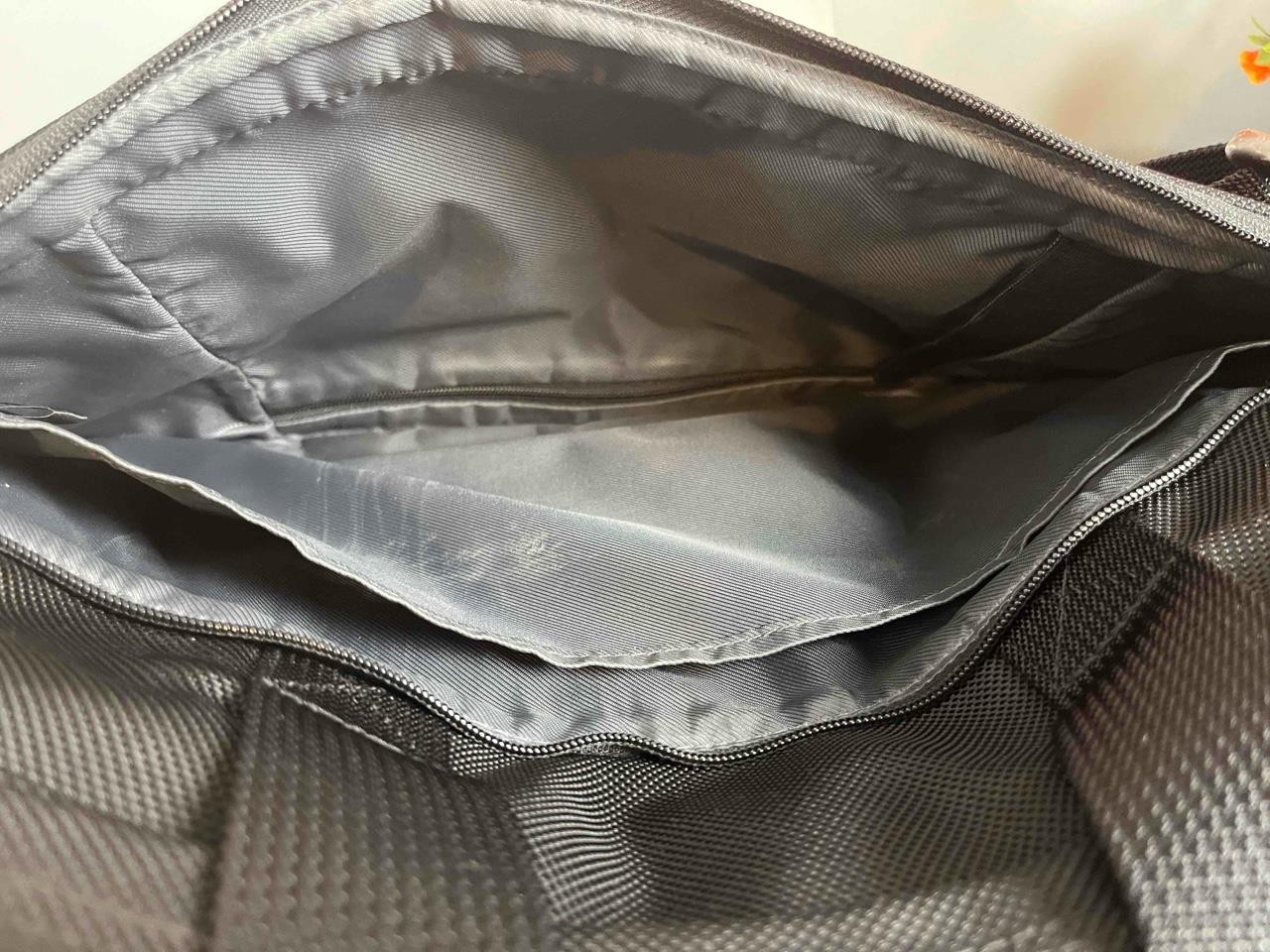BRIGGS AND RILEY Black Durable Nylon Travelware Business Briefcase Bag