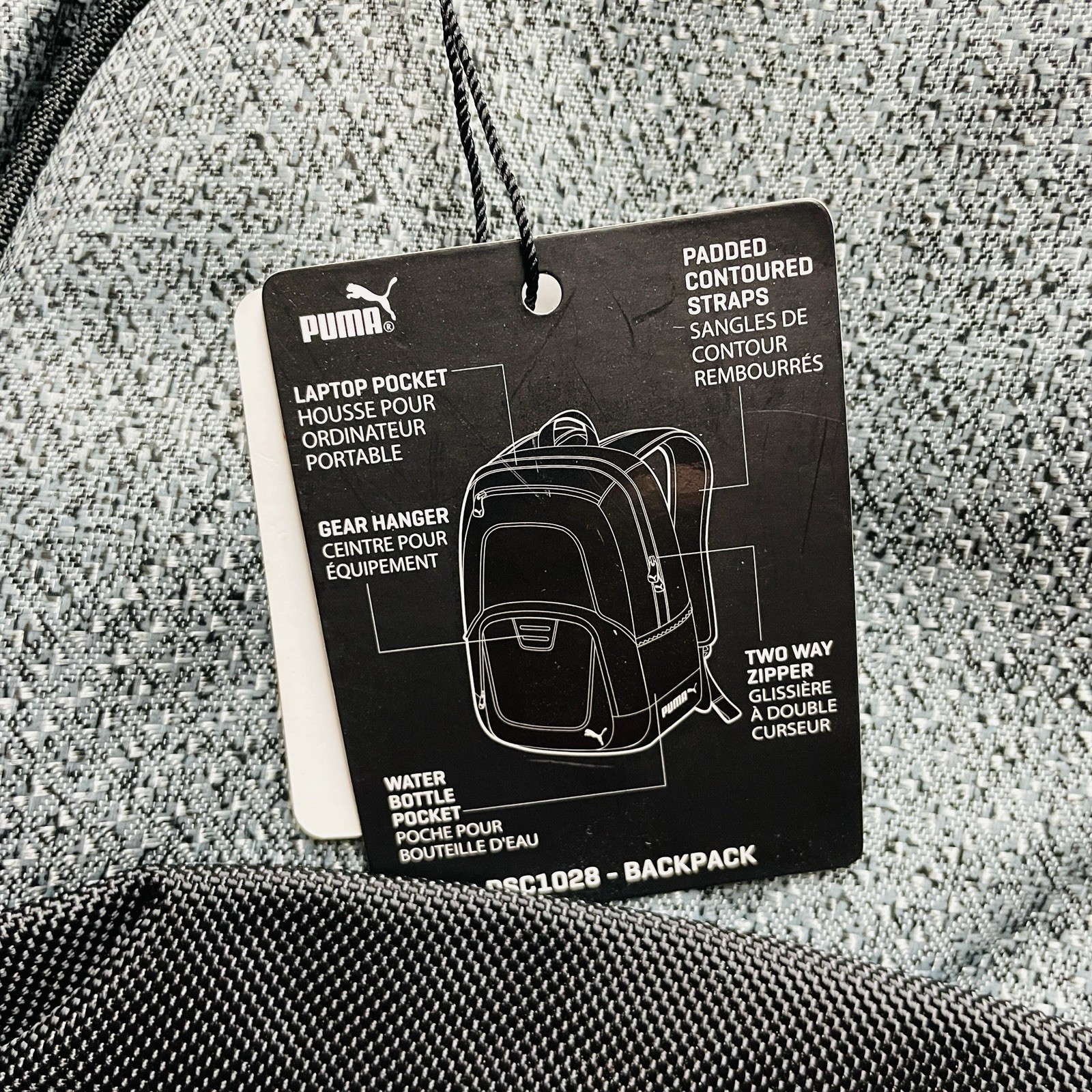 PUMA 25L Two Tone Backpack School College Laptop Backpack PSC1028